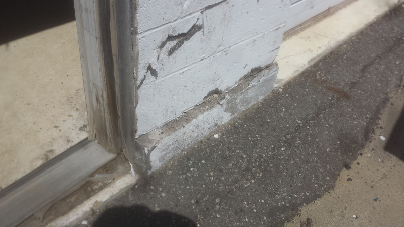Also note the dent.